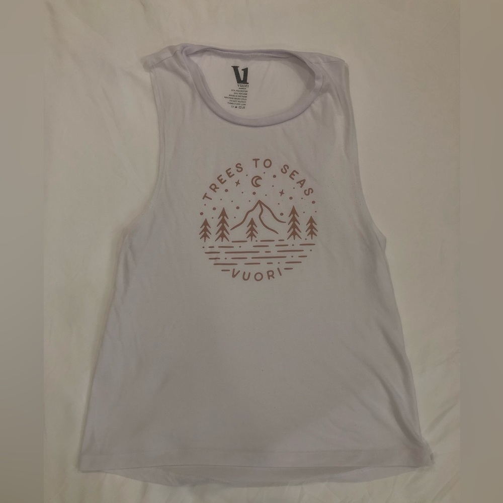 Vuori Trees to Seas Layered Tank Top
